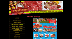 Desktop Screenshot of boucherie-calluaud.com